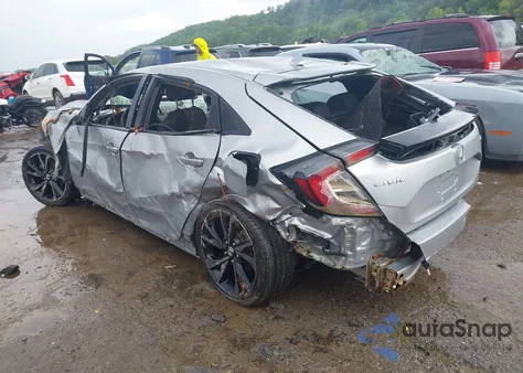 2018 Honda Civic Sport from USA, damaged, VIN SHHFK7H43JU419319
